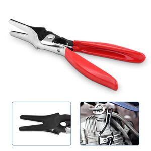 Fuel Vacuum Tube Pliers Hose Removal Tool, Automobile Hose Removal Plier Tool, Fuel and Vacuum Line Remover Separator Pliers Pipe Repairing Tool