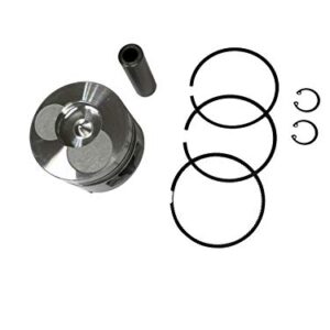 ENGINERUN 86MM Piston & Piston Ring Kit Compatible with Yanmar L100 STD Diesel 186F 186FA Tractor Engine 10HP Generator Parts ref OEM 714970-22500 714980-22720