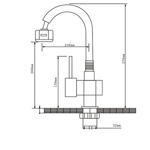 XZRWYB Kitchen Mixer Tap Hot and Cold Sink Faucet Stretch Type Single Hole Single Handle