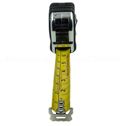 40 Foot Tape Measure – Wide Blade – Engineer Scale, Imperial Inch/Foot, Metric – Bottom Hole Assembly – BHA Tape – Directional Drilling Tape Measure – Class II