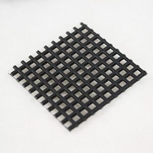 US Made 20 Pcs. 1.5"x 1.5" Black Plastic Drainage Mesh/Screen/Net for Bonsai Pot