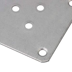 RDEXP 4PCS Leg Mounting Plates 7x7cm Furniture Leg Attachment Plate Hole Dia 5.8mm