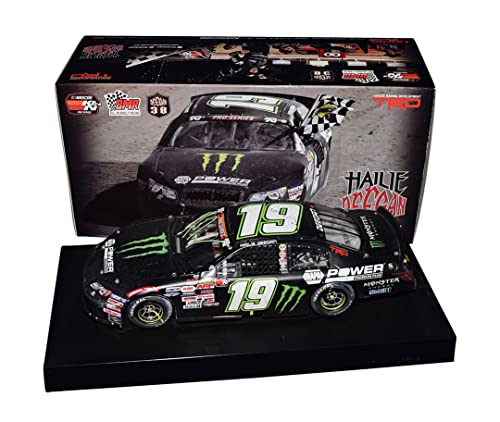 AUTOGRAPHED 2019 Hailie Deegan #19 Monster Energy Racing LAS VEGAS WIN (Raced Version) Bill McAnally Racing K&N Series Signed Lionel 1/24 NASCAR Diecast Car with COA (1 of only 1,333 produced)