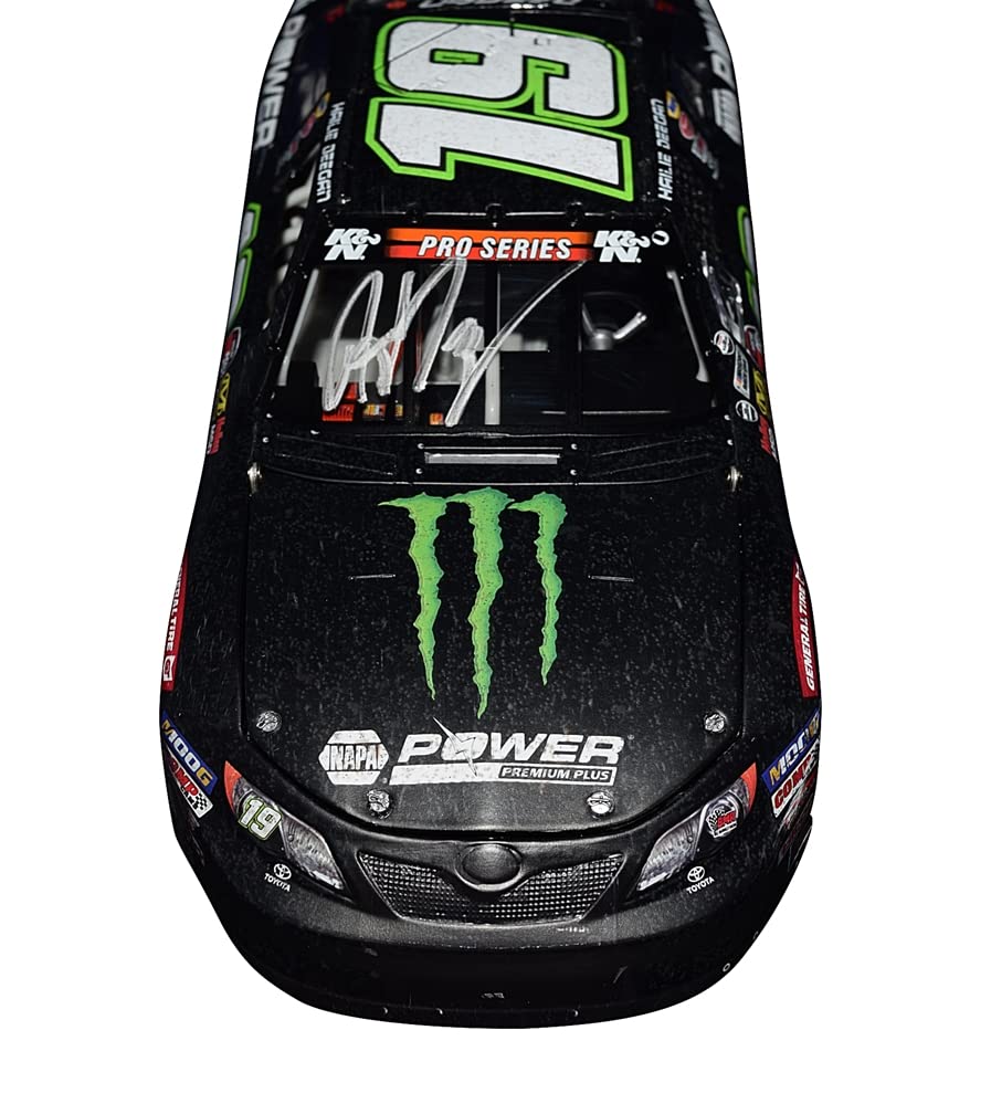 AUTOGRAPHED 2019 Hailie Deegan #19 Monster Energy Racing LAS VEGAS WIN (Raced Version) Bill McAnally Racing K&N Series Signed Lionel 1/24 NASCAR Diecast Car with COA (1 of only 1,333 produced)