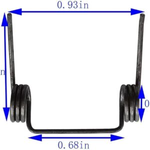 10 pack 877-761 Feeder Springs for Hitachi Coil Roofing Nailer NV45AB2, NV45AB, NV50A1