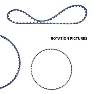 Upgraded 360 380 Pool Cleaner Belt Replacement Kit by Sikawai 9-100-1017 Small and Large Belt Replacement Fit for Pola-riss 360 Belts Pola-riss 380 Belts