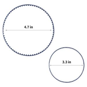 Upgraded 360 380 Pool Cleaner Belt Replacement Kit by Sikawai 9-100-1017 Small and Large Belt Replacement Fit for Pola-riss 360 Belts Pola-riss 380 Belts