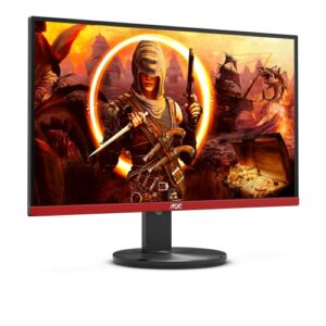 AOC G2490VX 24" Class Frameless Gaming Monitor, FHD 1920x1080, 1ms 144Hz, FreeSync Premium, 126% sRGB / 93% DCI-P3, 3Yr Re-Spawned Zero Dead Pixels, Black