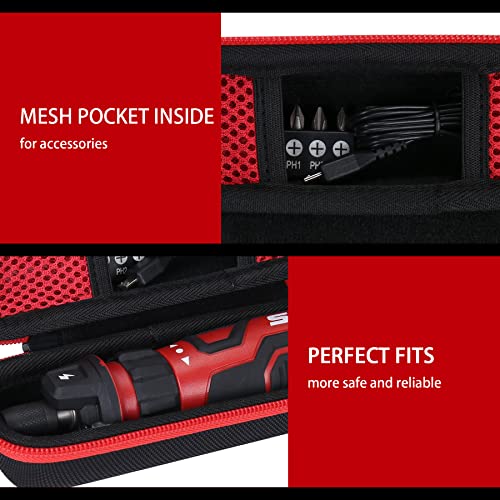 Aenllosi Hard Carrying Case Compatible with SKIL Rechargeable 4V Cordless Screwdriver SD561201(only case)