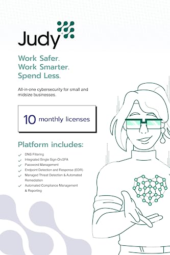 Meet Judy, your complete cybersecurity platform- 10 Monthly Licenses