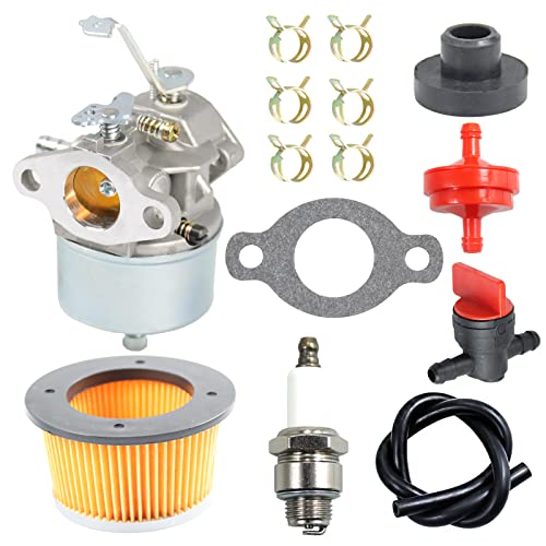 POSEAGLE 632230 Carburetor with 30604 Air Cleaner Replaces 632230, 632272, 632631, 631067, 631067A, 631828, 632235 for Tecumseh H30, H50, H60, HH60, HH70 Engines