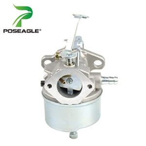 POSEAGLE 632230 Carburetor with 30604 Air Cleaner Replaces 632230, 632272, 632631, 631067, 631067A, 631828, 632235 for Tecumseh H30, H50, H60, HH60, HH70 Engines