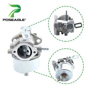 POSEAGLE 632334A Carburetor Replaces Tecumseh 632334A, 632110, 632111, 632334, 632370, 632536, 640105, 632370A for Tecumseh M70, HM80, HM100, OH358SA, OHSK110, OHSK120, OHSK125, OHSK130 Snow Engines