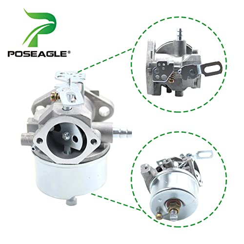 POSEAGLE 632334A Carburetor Replaces Tecumseh 632334A, 632110, 632111, 632334, 632370, 632536, 640105, 632370A for Tecumseh M70, HM80, HM100, OH358SA, OHSK110, OHSK120, OHSK125, OHSK130 Snow Engines