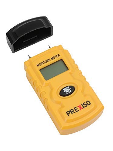 PREXISO PMX-42A Moisture Meter, Stainless Steel Prongs, LCD Screen, Auto (Single Pack)