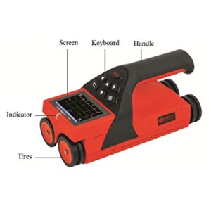 Rebar Detector Integrated Rebar Locator Measure The Protective Layer of Steel Bar Color LCD Display