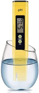 pentabeauty ph meter, ph meter 0.01 ph high accuracy water quality tester with 0-14 ph measurement range, ph meter for water/brewing/food/soil/sauce/laboratory, tds meter, ph pen