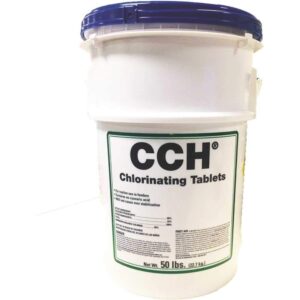 cch calcium hypochlorite 2-5/8 in. tablets, 50 lbs. 23220