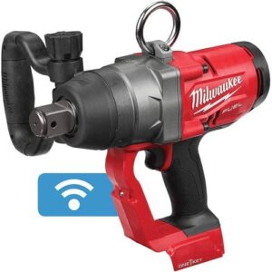 milwaukee m18 fuel 1" high torque impact wrench with one-key, bare tool only, no charger, no battery