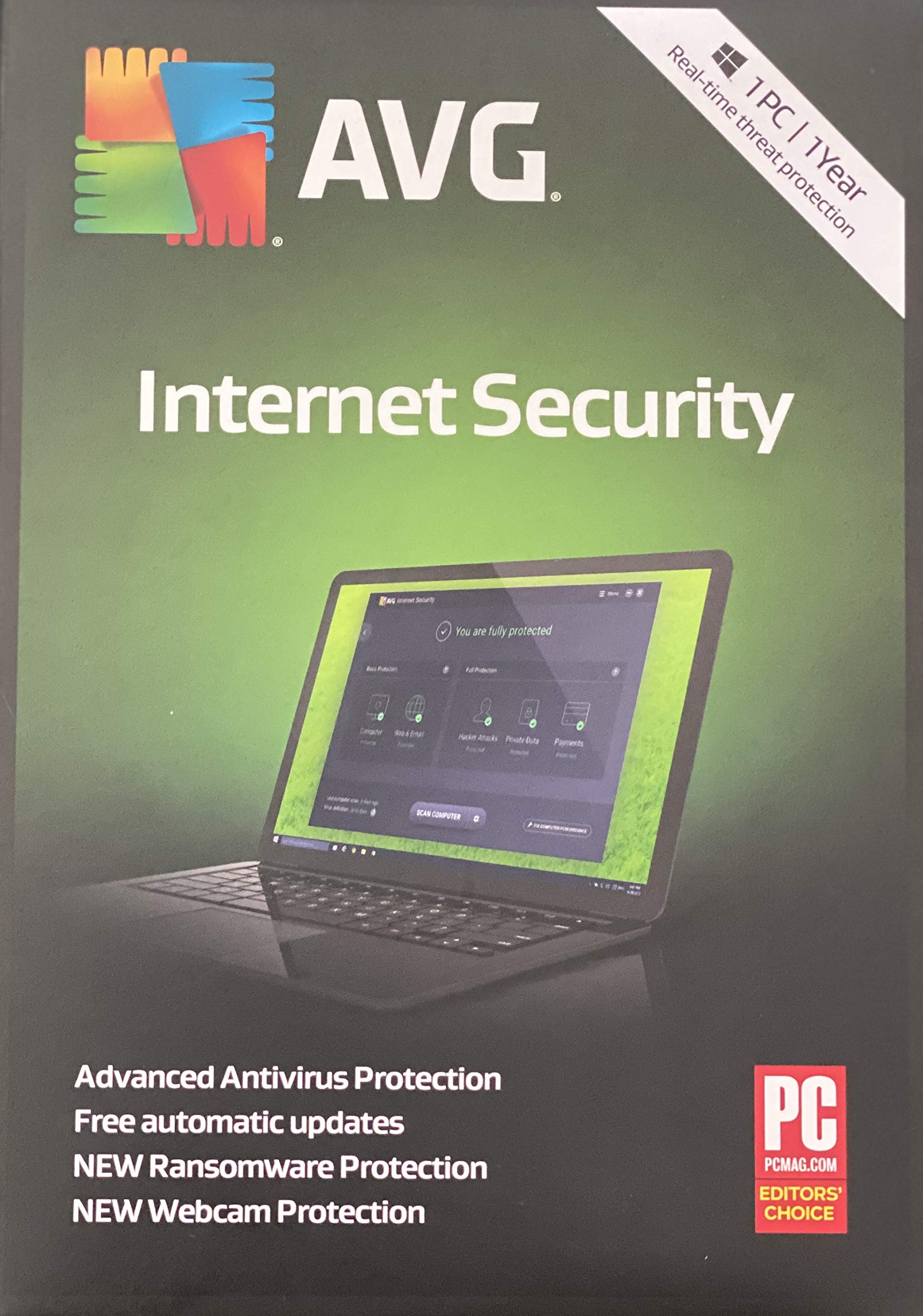 AVG Internet Security (1 Devices) (1-Year Subscription) - Win