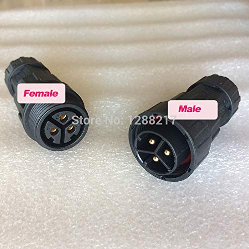 Davitu Electrical Equipments Supplies - WVC Male or Female Connector for WVC Micro Solar Grid tie Inverter Power Cable - (Color: Female Connector)