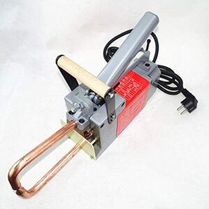 Spot Welder 230V/110V, Welding Thickness 1.5+1.5mm Steel Plat CE Portable Resistance Spot Welding Machine (A. 230V EU Plug)