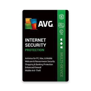 avg internet security multi-device (10 devices | 1 year) (email delivery in 1 hour- no cd)