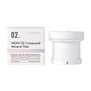 purifull replacement cartridge 2nd head filter | 1 pack | 3 months usage | mineral skin water