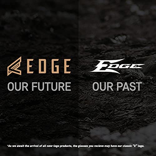 Edge TSDK216VS-G2 Khor G2 Polarized Wrap-Around Anti-Fog/Vapor Shield Safety Glasses, Anti-Scratch, Non-Slip, UV 400, Military Grade, ANSI/ISEA & MCEPS, 5.04" Wide, Black Frame/Smoke Lens