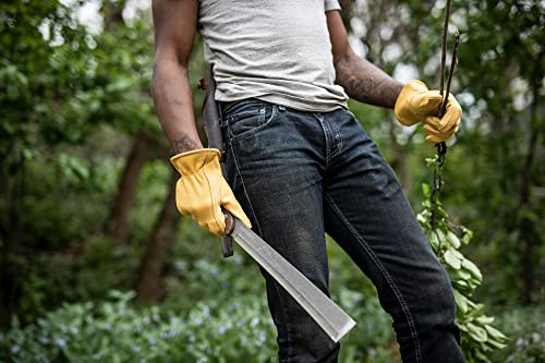 Barebones Japanese NATA Tool - Machete Perfect for Chopping, Splitting & Cutting - Stainless Steel Hunting Machete - Hardwood Walnut Handle - Stainless Steel Blade (Updated Version)