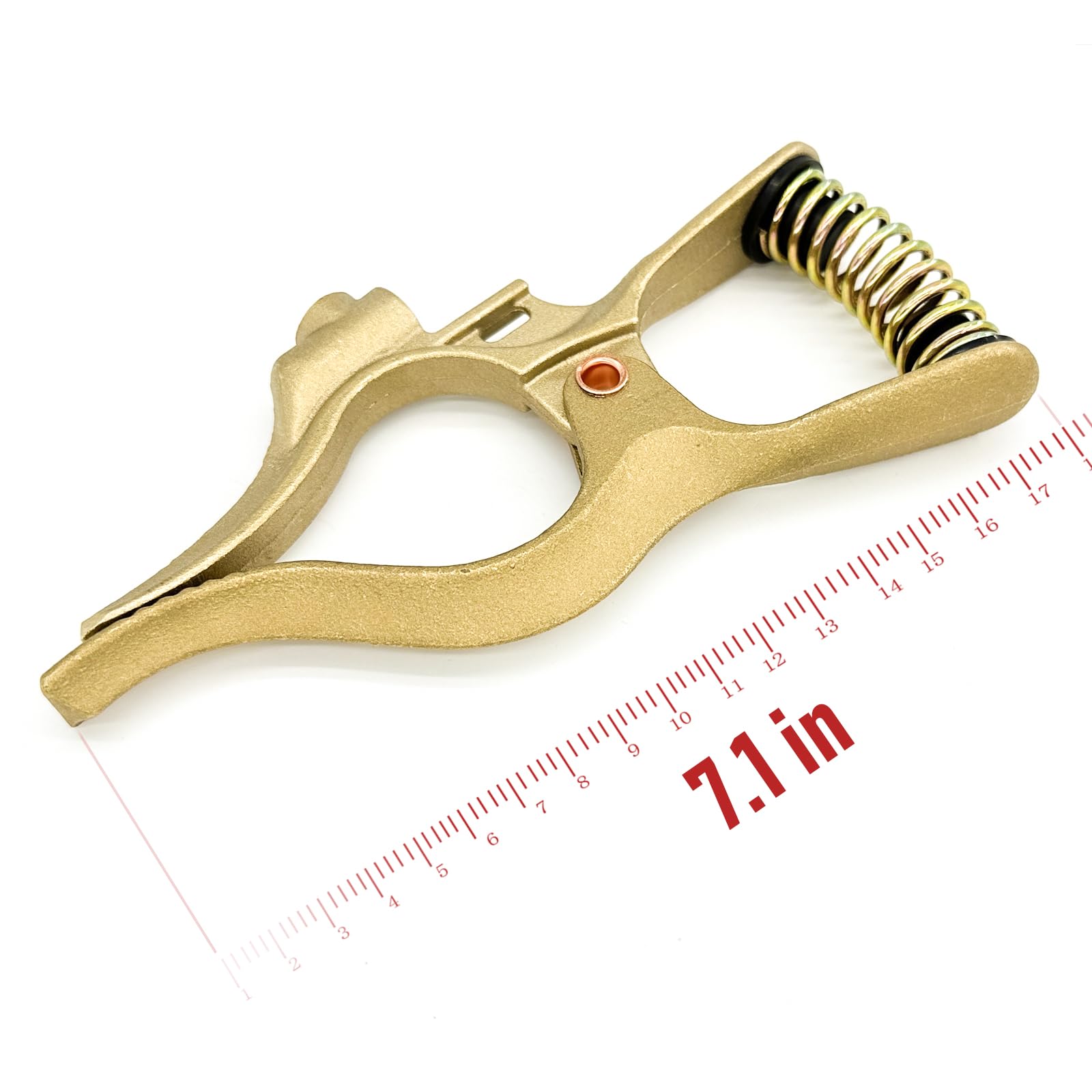 RX WELD T-style Welding Ground Clamp 300-Amp, Brass