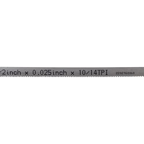 Imachinist S4478121014 M42 44-7/8" Long, 1/2" Wide, 0.025" Thick Portable Bi-Metal Bandsaw Blades, 3 Pack Variable Teeth (10/14TPI)