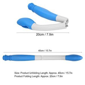 Long Reach Comfort Wipe, Solid Long Reach Wiper Toilet Aids Tools, Sanitary Self Wipe Aid for Wiping Long Reach Tissue Aids