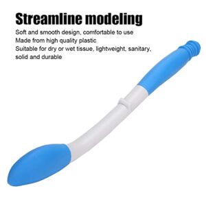 Long Reach Comfort Wipe, Solid Long Reach Wiper Toilet Aids Tools, Sanitary Self Wipe Aid for Wiping Long Reach Tissue Aids