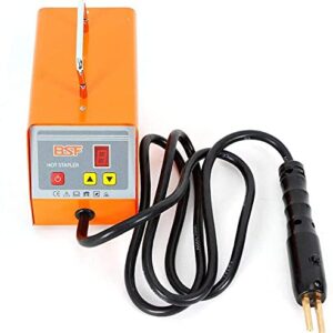 LOYALHEARTDY Plastic Welder Kit Hot Plastic Welding Gun Machine Stapler Kit Welder Welding Machine Plastic Car Repair Bumper Repair w/ 600PCS Staples