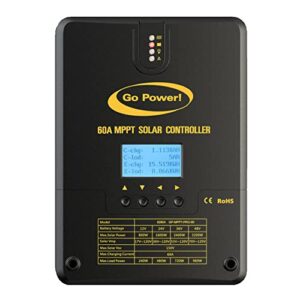 go power gp-mppt-pro-60 mppt flush-mount remote display
