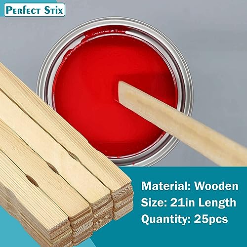 Perfect Stix 21 Inch Paint Paddle. Pack of 25 Paddles