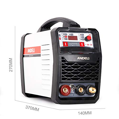 ANDELI TIG Welder with CLEAN COLD & MMA 4 in 1 Smart Portable 220V DC Inverter TIG Welding Machine TIG-250MGLC (TIG & CLEAN & MMA)