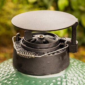 Big Green Egg Compatible Rain Cap & Adapter - Fits to Medium, Large, XL & 2XL Big Green Egg - Works With Older Pinwheel Chimney Tops and BGE's New Slide Top - CHIMNEY TOP NOT INCLUDED