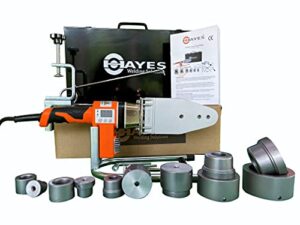 hayes digital socket fusion pipe welder tool kit pro (up to 2 in.)