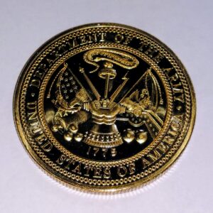 Army Medical Corps Military Honor Challenge Art Coin