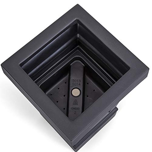 Step2 Atherton Planter Box – Onyx Black Indoor or Outdoor Planter – Customizable Self-Watering Feature – Durable, Low Maintenance Construction – Fully Assembled