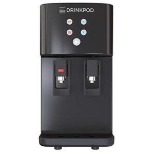 bottleless water cooler countertop water dispenser hot & cold modes for offices and homes