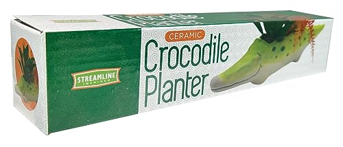 Streamline Imagined Crocodile Flower Planter Pot