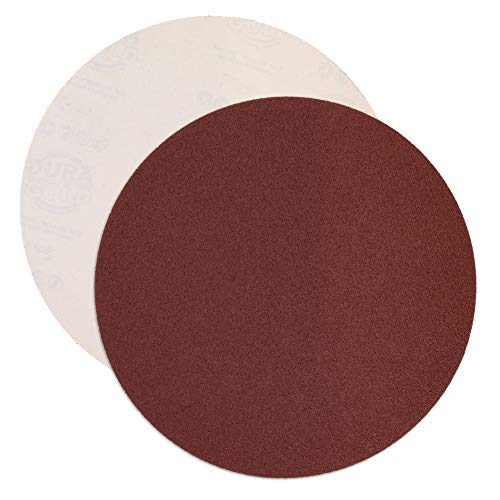 Dura-Gold Premium 10" Sanding Discs - 80 Grit (Box of 8) - Sandpaper Discs with PSA Self Adhesive Stickyback, Fast Cutting Aluminum Oxide Abrasive - Drywall, Floor, Woodworking, Automotive, Sander