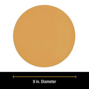 Dura-Gold Premium 9" Drywall Sanding Discs - 240 Grit (Box of 10) - Sandpaper Discs with PSA Self Adhesive Stickyback, High-Performance Fast Cutting Aluminum Oxide Abrasive - For Drywall Power Sander