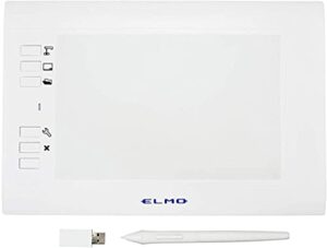 elmo 1317 model cra-2 wireless tablet with interactive toolbox software, pc-free operation, long battery life, use with elmo interactive toolbox, versatile additional functions