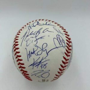 2008 Philadelphia Phillies World Series Champs Team Signed W.S. Baseball JSA COA - Autographed Baseballs