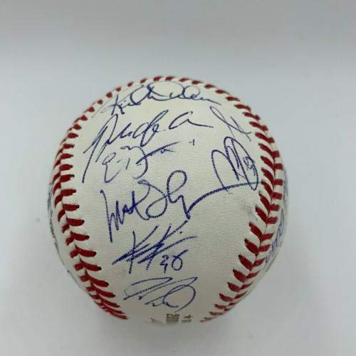 2008 Philadelphia Phillies World Series Champs Team Signed W.S. Baseball JSA COA - Autographed Baseballs