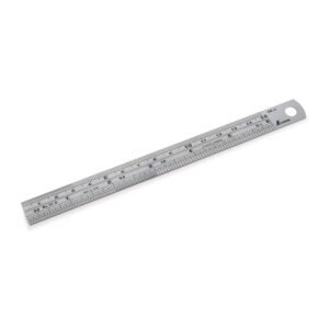 shinwa stainless steel 6" ruler
